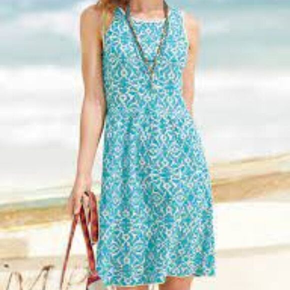 Peruvian Connection Bahia Pima Cotton Dress Medium - Picture 2 of 8